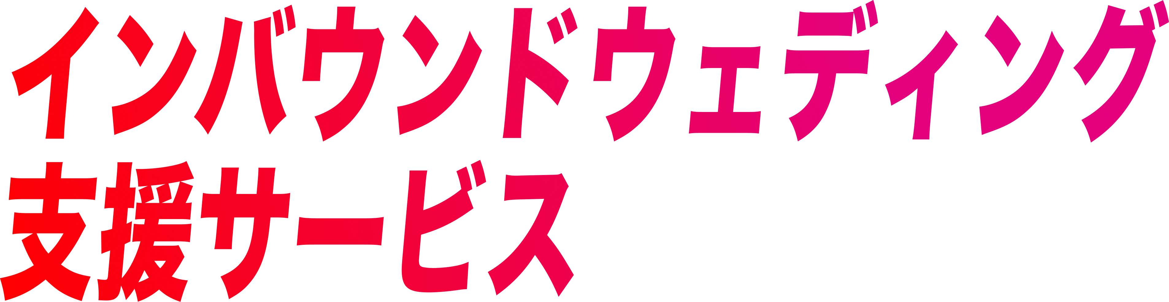 インバウンドウェディング支援サービス